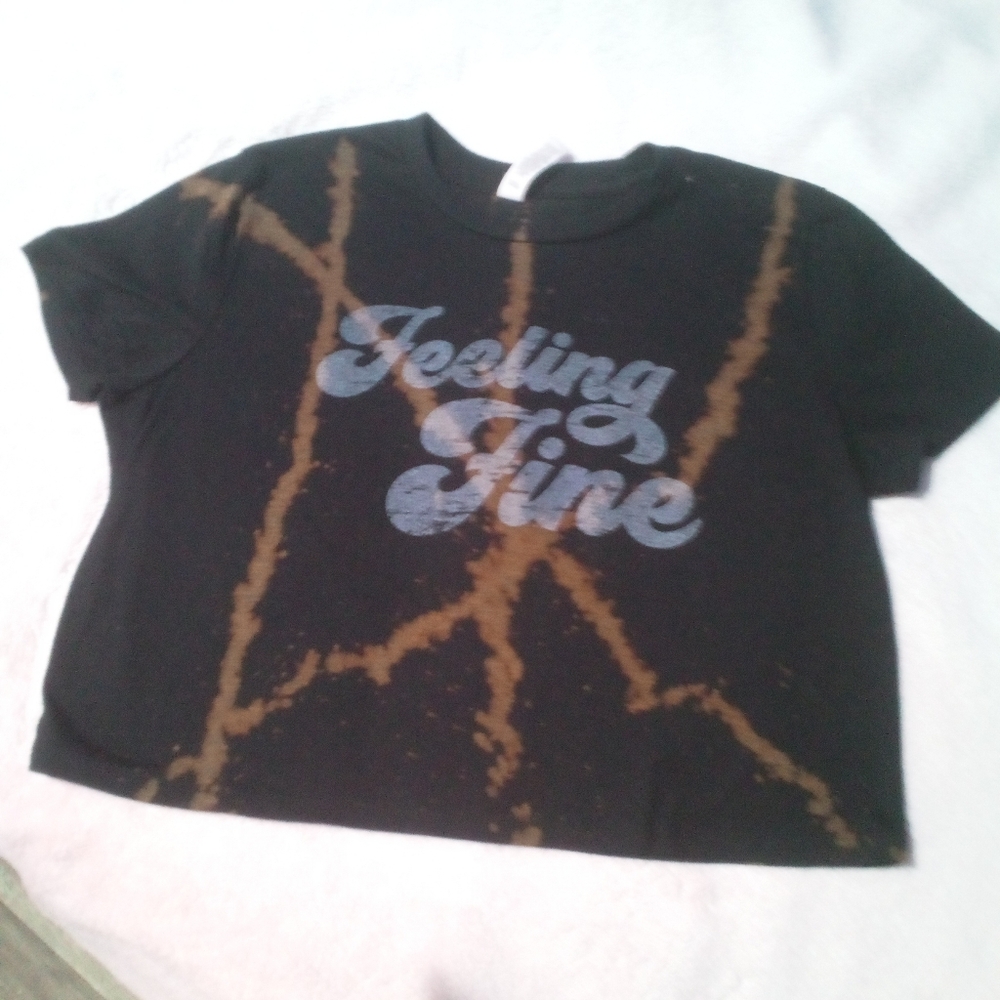 Bella Canvas Black and Brown Kids Tee